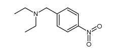 N-ethyl-N-(4-nitrobenzyl)ethanamine Structure