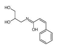 N-(2,3-Dihydroxypropyl)-3-phenylpropenamide structure