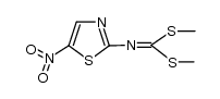 dimethyl N-(5-nitro-1,3-thiazol-2-yl)dithioimidocarbonate Structure