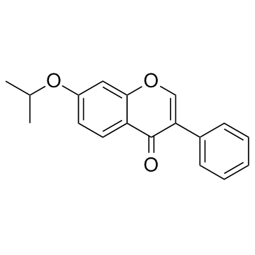 依普黄酮结构式