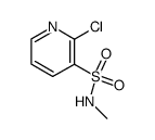 2-chloro-pyridine-3-sulfonic acid methylamide Structure