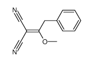 2-(1-Methoxy-2-phenylethylidene)malononitrile结构式