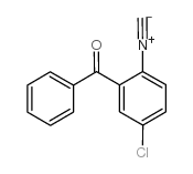 2-isocyano-5-chlorbenzophenone structure