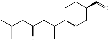 (1α,4α)-4-[(R)-1,5-Dimethyl-3-oxohexyl]cyclohexanecarbaldehyde picture