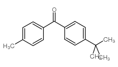 4-TERT-BUTYL-4'-METHYLBENZOPHENONE Structure