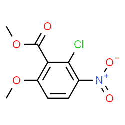 2-氯-6-甲氧基-3-硝基苯甲酸甲酯图片