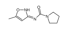 N-(5-methyl-1,2-oxazol-3-yl)pyrrolidine-1-carboxamide Structure