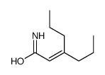 3-propylhex-2-enamide Structure