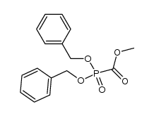 dibenzyl (methoxycarbonyl)phosphonate结构式