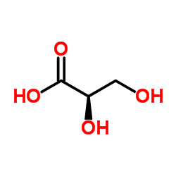 2,3-dihydroxypropanoic acid structure