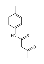 N-(4-methylphenyl)-3-oxobutanethioamide结构式