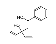 3-ethenyl-1-phenylpent-4-ene-1,3-diol结构式