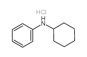 N-CYCLOHEXYLANILINE HYDROCHLORIDE structure