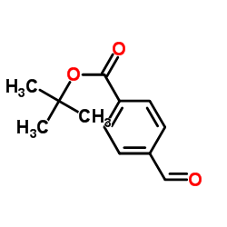 4-甲酰基苯甲酸叔丁酯结构式