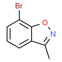 7-Bromo-3-methylbenzo[d]isoxazole Structure