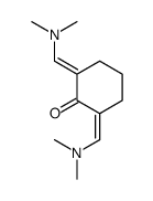 2,6-bis(dimethylaminomethylidene)cyclohexan-1-one Structure