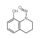 1-nitroso-3,4-dihydro-2H-quinolin-8-ol结构式