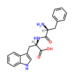 L-Phe-D-Trp-OH Structure