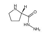 L-(-)-proline hydrazide Structure