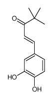 1-(3,4-Dihydroxyphenyl)-4,4-dimethyl-1-penten-3-one Structure