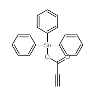 TRIPHENYLTIN PROPIOLATE结构式