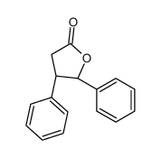 (4S,5S)-4,5-diphenyloxolan-2-one结构式