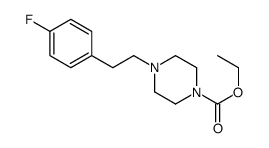 ethyl 4-[2-(4-fluorophenyl)ethyl]piperazine-1-carboxylate Structure