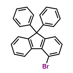 4-Bromo-9,9-diphenyl-9H-fluorene structure