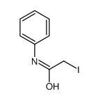 2-碘-N-苯基乙酰胺结构式