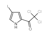 4-IODO-2-(TRICHLOROACETYL)PYRROLE structure