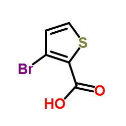 3-Bromo-2-thiophenecarboxylic acid Structure