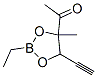 1-(2-Ethyl-5-ethynyl-4-methyl-1,3,2-dioxaborolan-4-yl)ethanone picture