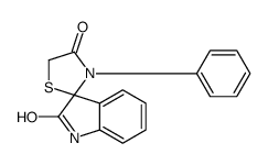 3-phenylspiro[1,3-thiazolidine-2,3'-1H-indole]-2',4-dione structure