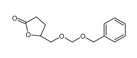 (5S)-5-(phenylmethoxymethoxymethyl)oxolan-2-one Structure