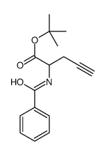 tert-butyl 2-benzamidopent-4-ynoate Structure