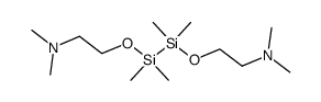 N,N'-(4,4,5,5-Tetramethyl-3,6-dioxo-4,5-disilaoctamethylen)bis(dimethylamin) Structure