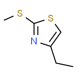 Thiazole,4-ethyl-2-(methylthio)- Structure