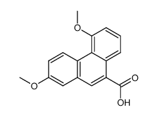 2,5-dimethoxy-phenanthrene-9-carboxylic acid Structure