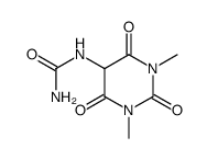 (1,3-dimethyl-2,4,6-trioxo-hexahydro-pyrimidin-5-yl)-urea结构式