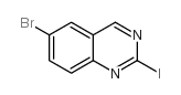 6-Bromo-2-iodo-quinazoline Structure