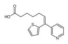 7-pyridin-3-yl-7-thiophen-2-ylhept-6-enoic acid Structure