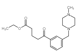 ETHYL 5-[3-(4-METHYLPIPERAZINOMETHYL)PHENYL]-5-OXOVALERATE图片