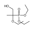 2-diethoxyphosphoryl-2-ethoxypropan-1-ol结构式