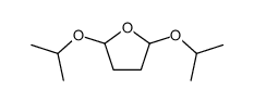 2,5-di(propan-2-yloxy)oxolane Structure