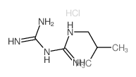 2-(N-(2-methylpropyl)carbamimidoyl)guanidine结构式