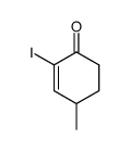 2-iodo-4-methyl-2-cyclohexen-1-one Structure