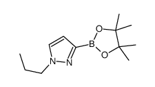 1-PROPYL-3-(4,4,5,5-TETRAMETHYL-1,3,2-DIOXABOROLAN-2-YL)-1H-PYRAZOLE图片