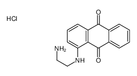 1-[(2-aminoethyl)amino]anthraquinone, monohydrochloride structure