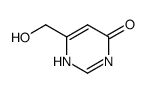 4(3H)-Pyrimidinone, 6-(hydroxymethyl)- (6CI) structure