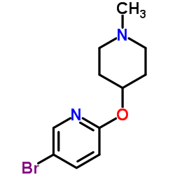 5-溴-2-((1-甲基哌啶-4-基)氧代)吡啶图片